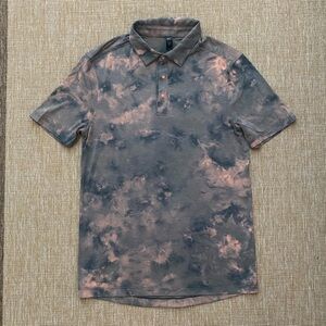 Men’s lululemon athletica tie dye polo